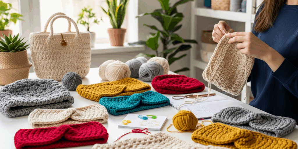 Crochet Accessories Guide_ Bags, Hats, and Headbands