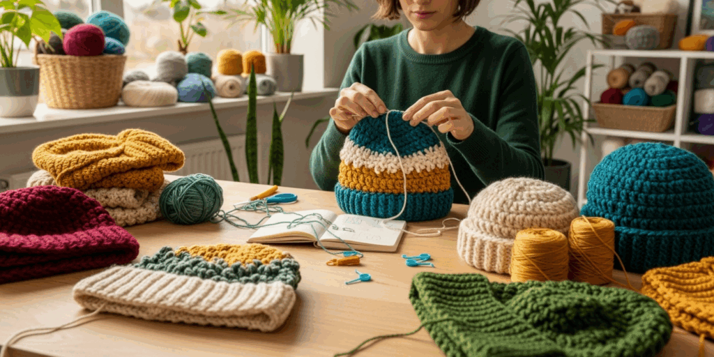 Crochet Hats_ Warmth, Personality, and a Little Bit of Magic