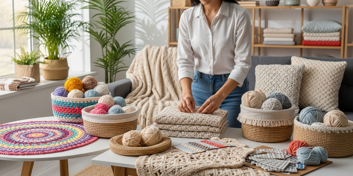 Crochet Home Decor Ideas for Stylish Spaces