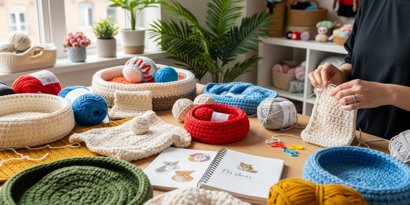 Crochet Projects for Pets_ Cozy Beds and Toys