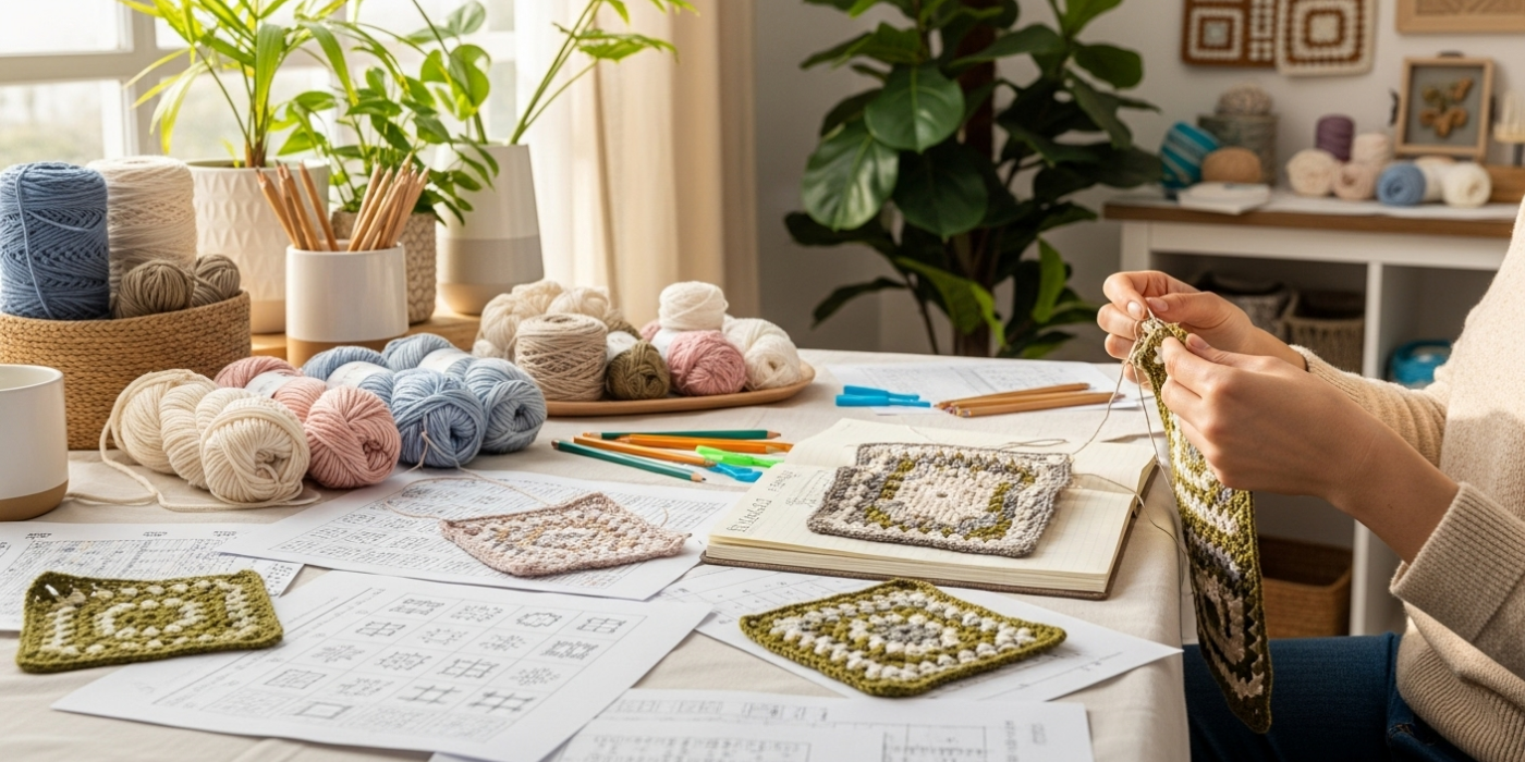 Filet Crochet Basics_ How to Read and Create Charts