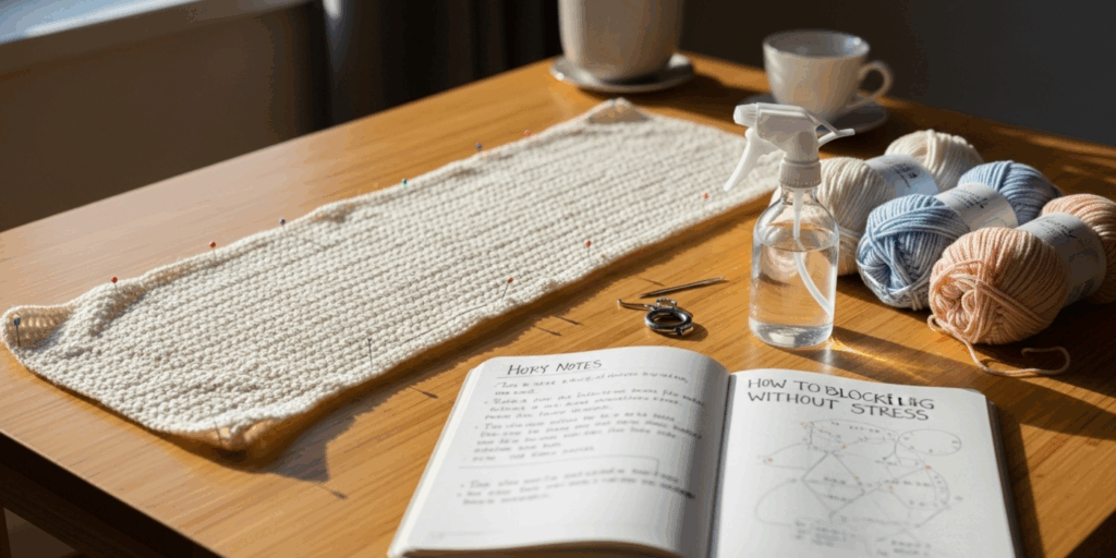 How to Block Your Crochet (Without the Stress)