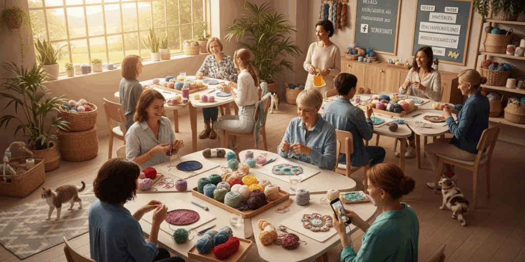 How to Connect with Crochet Communities On and Offline