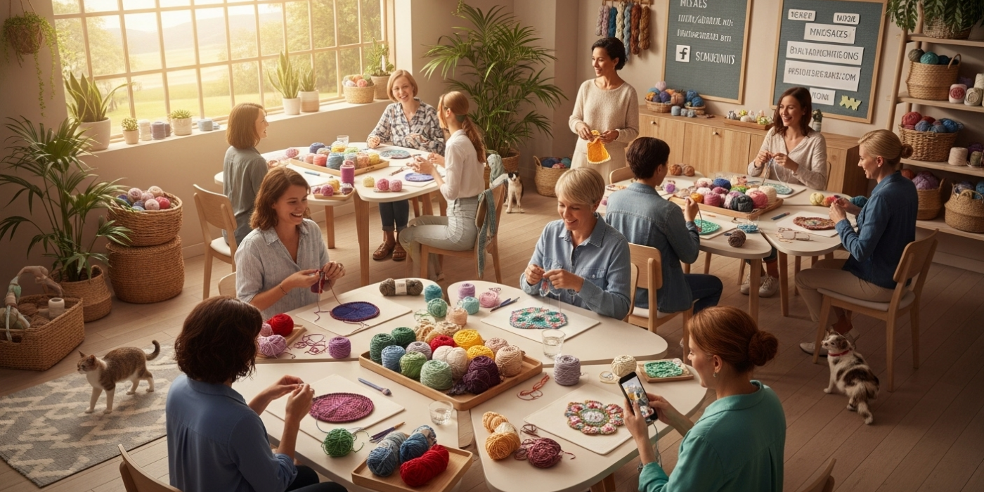 How to Connect with Crochet Communities On and Offline