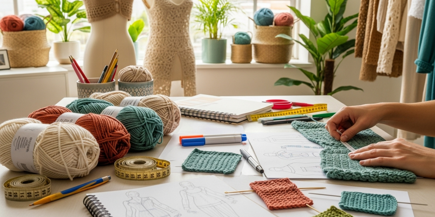 How to Design Custom Crochet Garments from Scratch