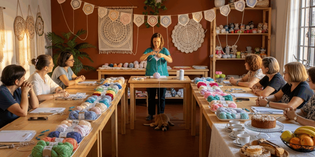 How to Teach Crochet and Host Engaging Workshops