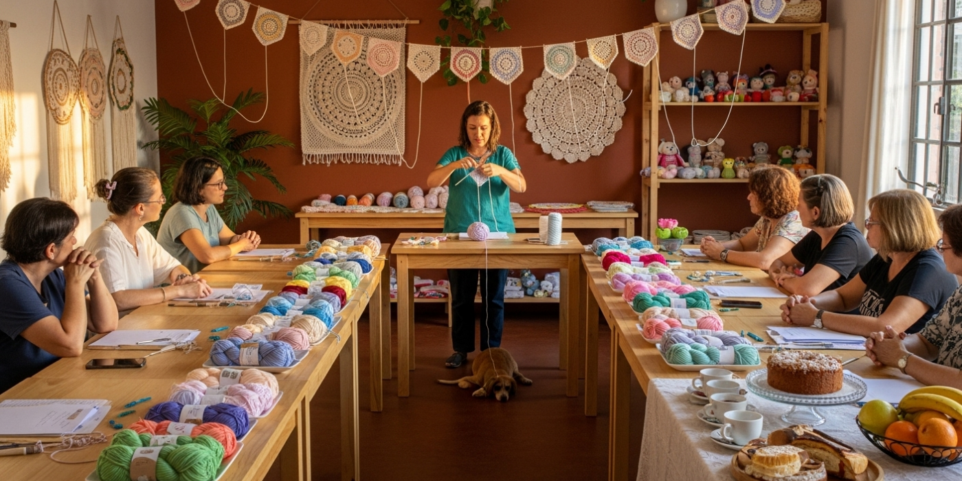 How to Teach Crochet and Host Engaging Workshops