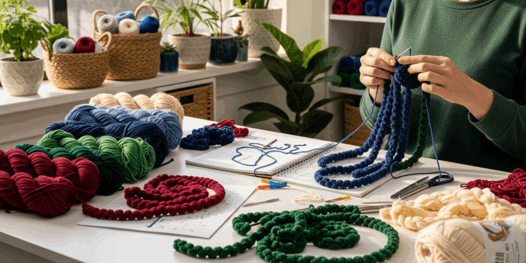 The Bullion Stitch_ The Velvet of Crochet