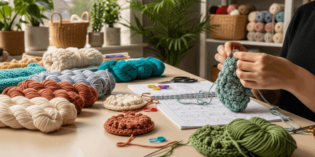 The Popcorn Stitch_ Tiny Sculptures in Yarn