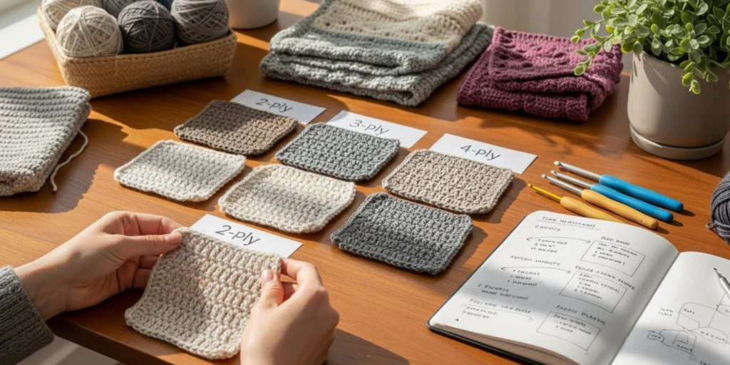 How Ply Affects Stitch Definition and Fabric Appearance