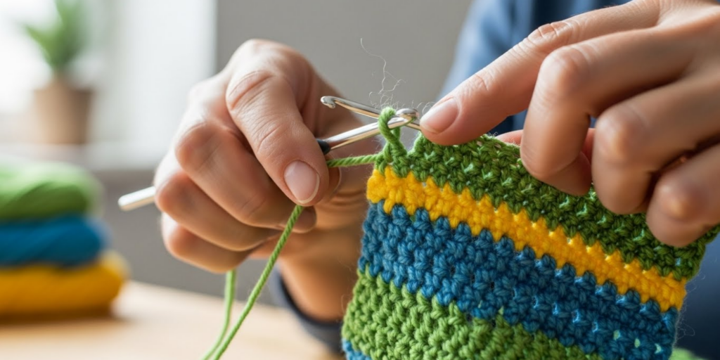 How to Count Crochet Stitches and Rows Accurately