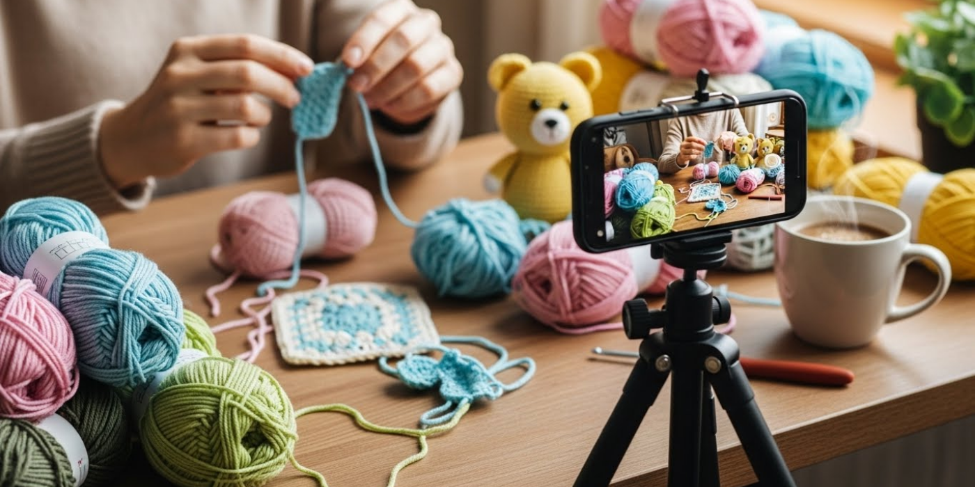 Leveraging Instagram Reels and TikTok for Crochet Business Growth