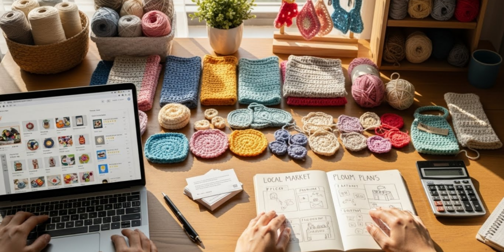 Selling Crochet on Etsy vs. Local Markets_ Which is Best for You