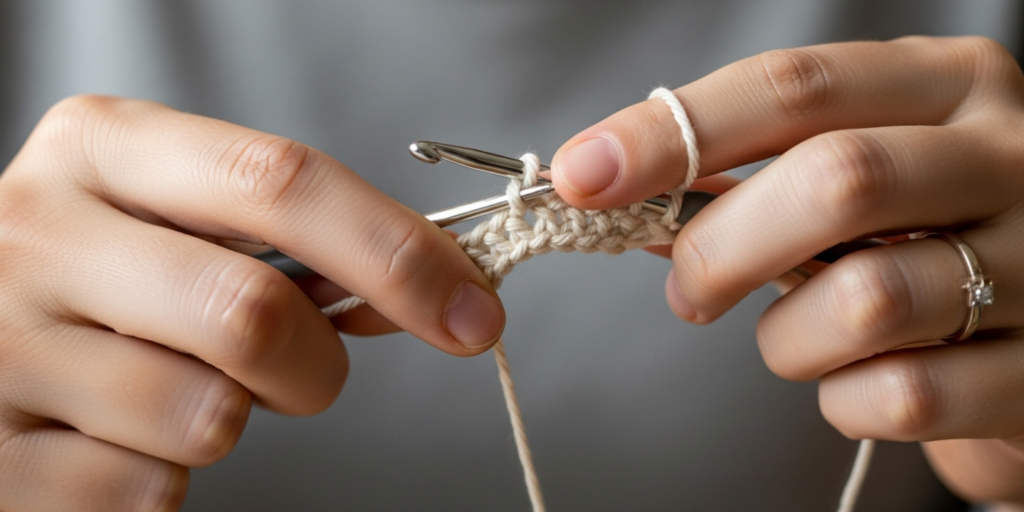 How to Hold Your Crochet Hook and Yarn Like a Pro