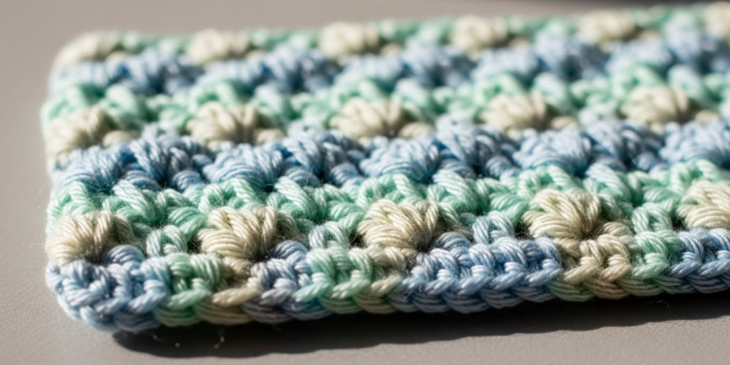 The Seed Stitch (Crochet Version)_ A Classic Made Reversible