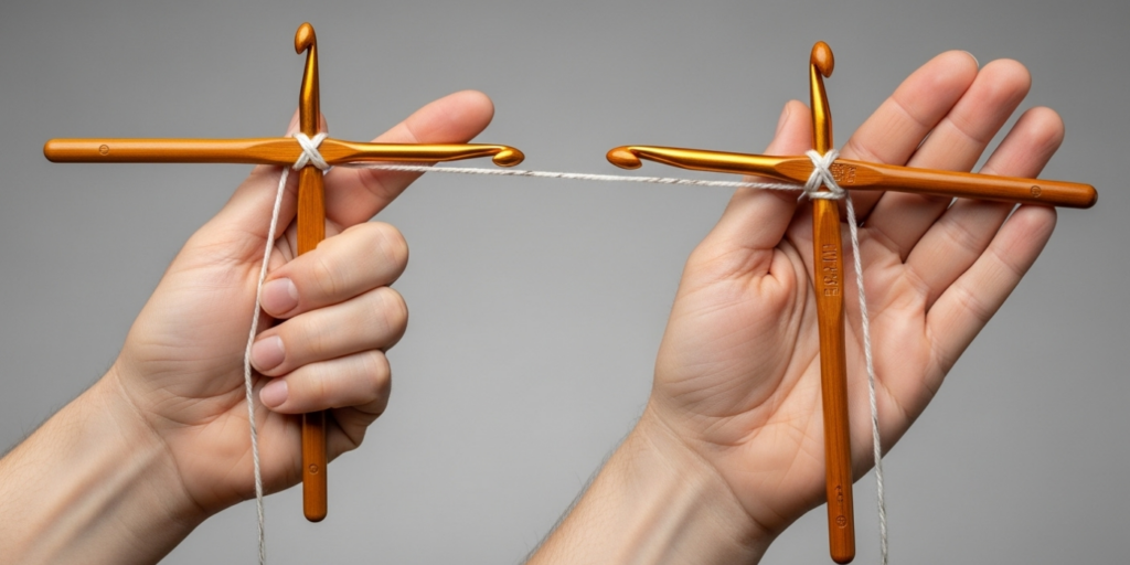 The Two Main Ways to Hold a Crochet Hook_ Pencil vs. Knife Grip